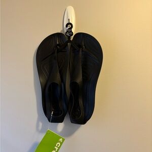 CROCS Black Sexi Flip Sandals